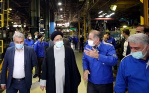 ۸ دستور رئیس ‎جمهور در بازدید از ایران‎ خودرو