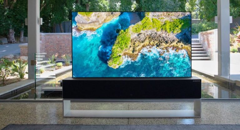 تلویزیون رول شدنی QD-OLED سامسونگ در راه است