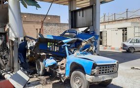 حادثه در جایگاه CNG مهاباد