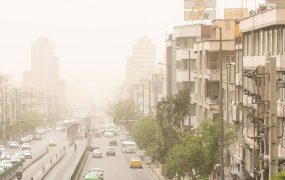 خیزش گرد و خاک و کاهش کیفیت هوا از امشب در مناطق غربی
