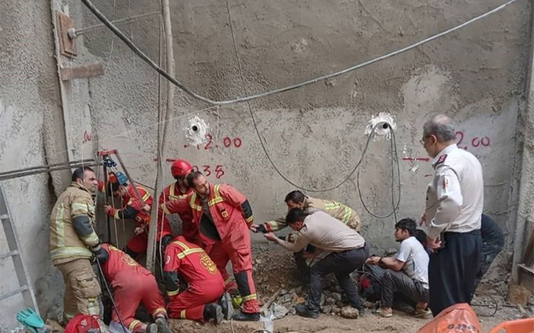 غوطه‌ور شدن مرگبار کارگر جوان در چاه ۴ متری