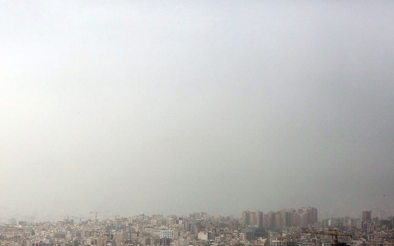 گرد و خاک با غلظت کمتر، کشور را در بر می گیرد