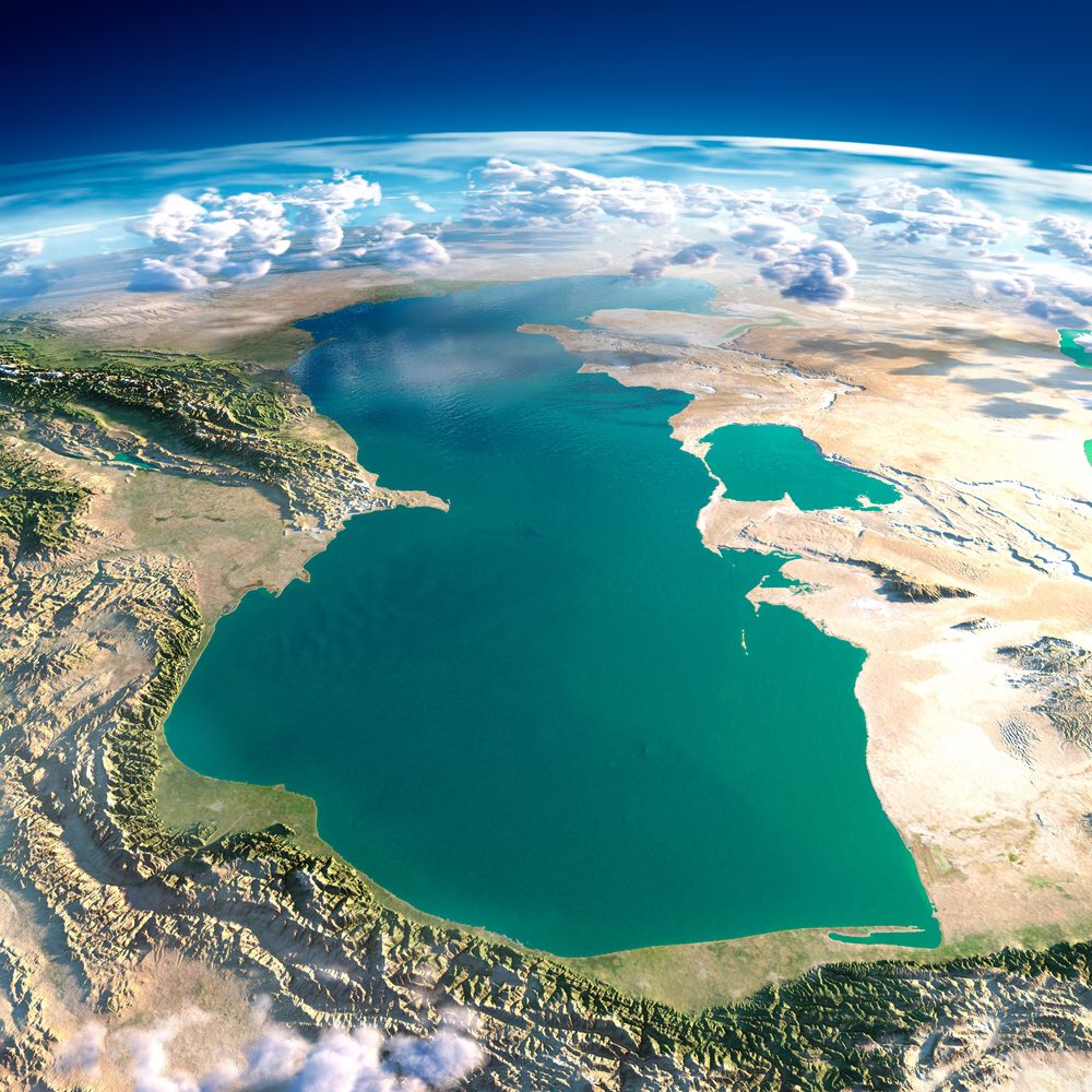 دریای خزر از زاویه دوربین