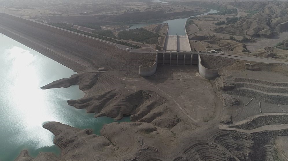 کرخه، بزرگترین سد ایران در وضعیت بحرانی قرار گرفت