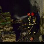 آتش سوزی هتل نیمه کاره