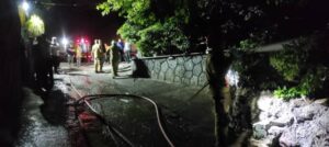 آتش سوزی باغ رستوران در فرحزاد