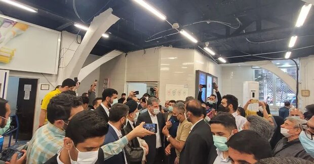 رئیس‌جمهور در میدان بهمن تهران