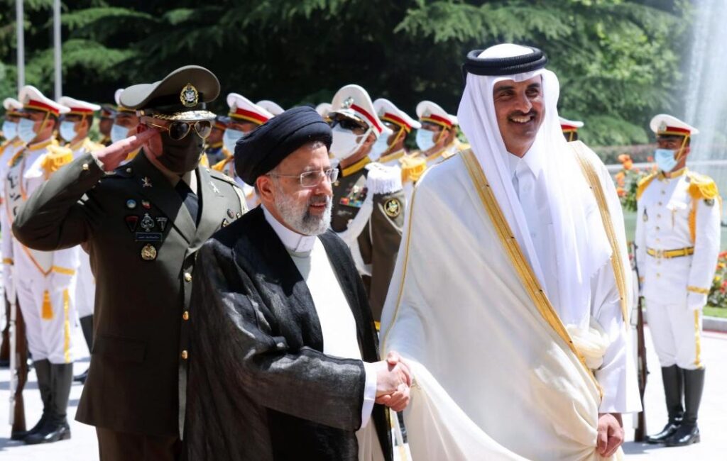 امیر قطر در تهران