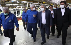 تولید ایران خودرو به ۲۹۰۰ دستگاه در روز می‌رسد