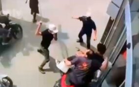 حمله وحشیانه سارقان با سلاح سرد به موتور سوار