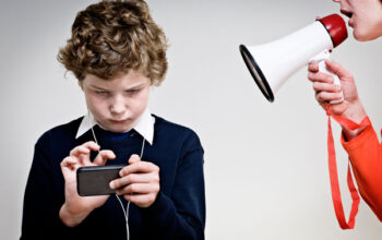 Mother Telling Her Son Do Your Homework