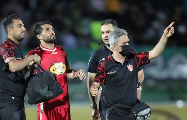 مصدومان پرسپولیس