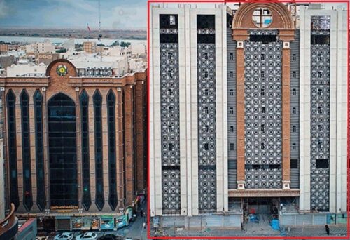 نمایی از ساختمان متروپل ابادان e1653302373272