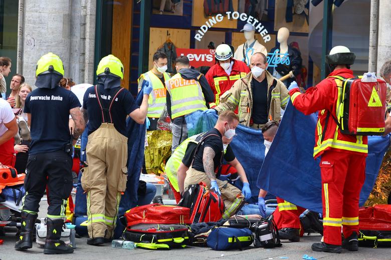 حمله یک خودروسوار به جمعیت در شهر برلین آلمان