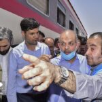 خروج قطار مسافربری مشهد- یزد از ریل