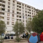 تخلیه ساکنان ساختمان عدالت ۲ اهواز