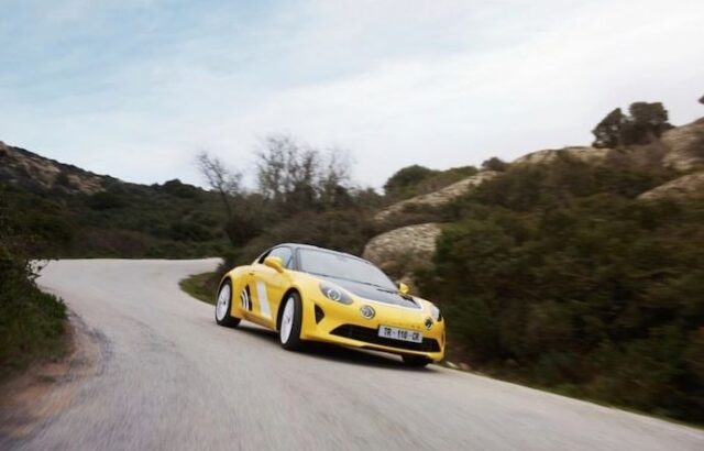 کوپه A110 Tour de Corse