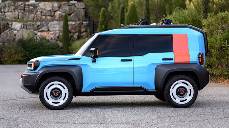 نخستین تصاویر کانسپت Compact Cruiser EV تویوتا