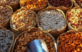 جدول قیمت انواع خشکبار در بازار