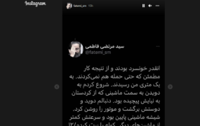 حمله با قمه به سید مرتضی فاطمی