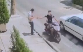 سرقت گوشی- خیابان