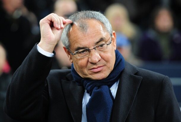 Schalke’s head coach Felix Magath is pic