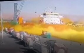 نشت گاز سمی در اردن