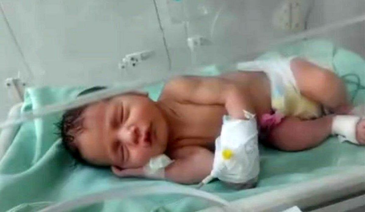 خبرهای جدید از نوزاد رها شده در سطل زباله