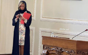 پوشش متفاوت دیپلمات زن روس در ایران و عربستان