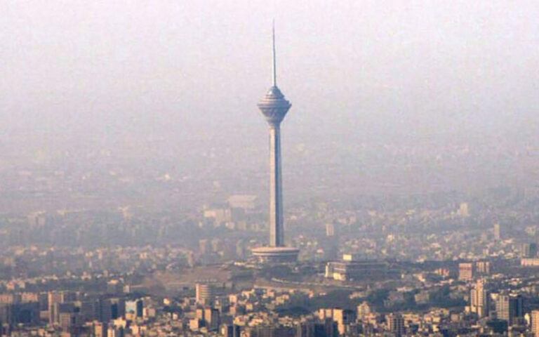 کیفیت هوای تهران در شرایط ناسالم قرار گرفت