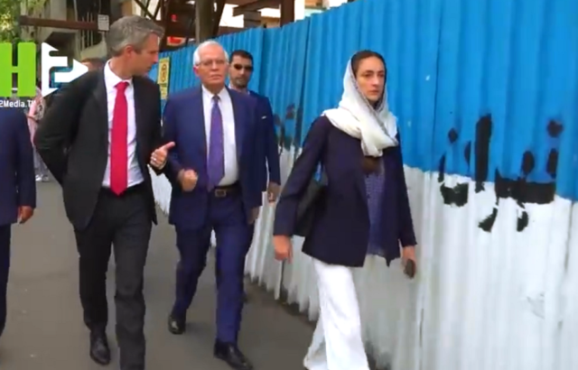 گشت و گذار جوزف بورل در تهران