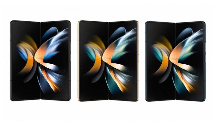 اولین تصاویر گوشی های Galaxy Z Flip4 و Z fold 4 سامسونگ منتشر شد