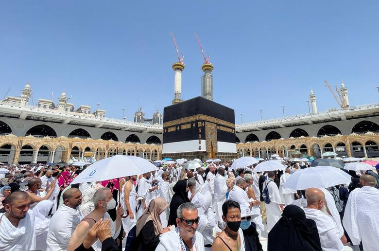مراسم حج تمتع در شهر مکه