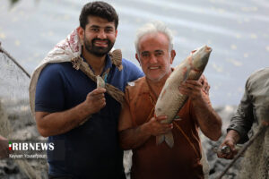 مراسم قرق شکنی ماهیگیری در روستای رمنت بابل