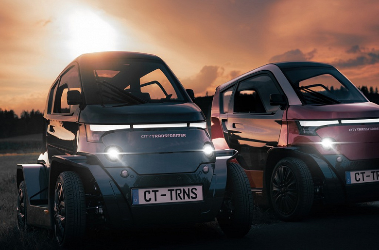 نخستین خودروبرقی تاشو جهان به نام سیتی Transformer CT1 معرفی شد