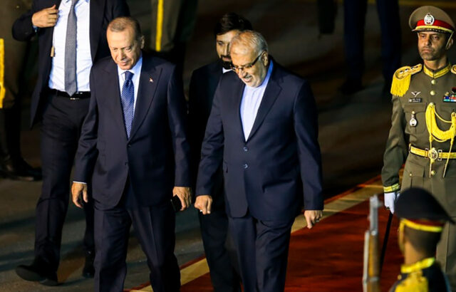 تصاویر ورود اردوغان به تهران