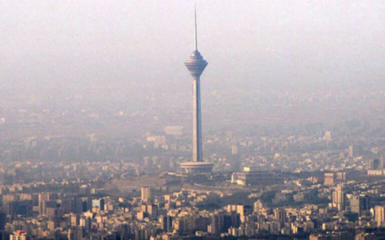هوای تهران در مرز آلودگی