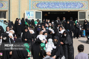 اجتماع عظیم شیرخوارگان حسینی در تهران