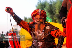 کاروان نمادین اسرای کربلا در قم