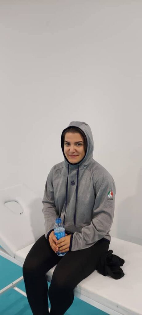 دختر وزنه بردار ایران  قونیه