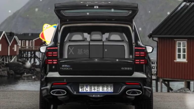 اولین تصاویر غیررسمی از شاسی بلند چری تیگو 9-2