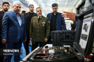 افتتاح نمایشگاه دستاوردهای سازمان صنایع دفاع