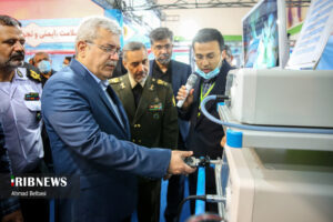 افتتاح نمایشگاه دستاوردهای سازمان صنایع دفاع