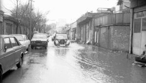 عکس‌های نوستالژیک سیل تهران در دهه ۶۰