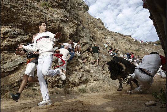 جشنواره گاوبازی در اسپانیا