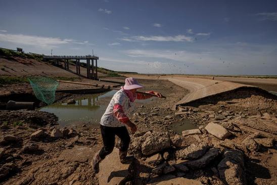 خشک شدن بزرگ ترین دریاچه آب شیرین چین در اثر تغییرات اقلیمی