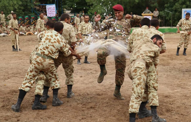 برگزاری جشن خون تکاوران در شیراز