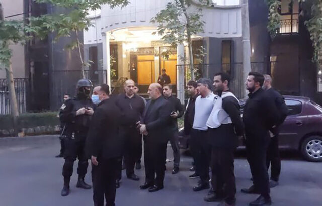 پلیس گروگانگیری آجودانیه