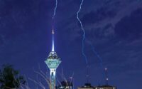 رگبار در تهران