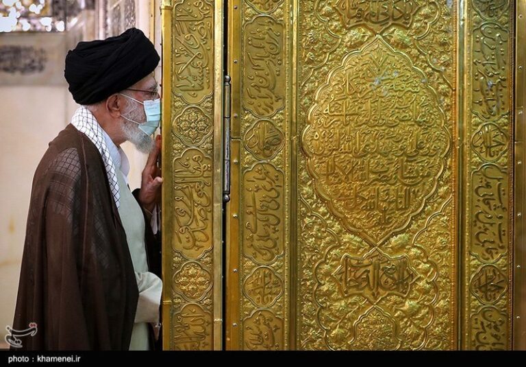 غبارروبی مضجع رضوی